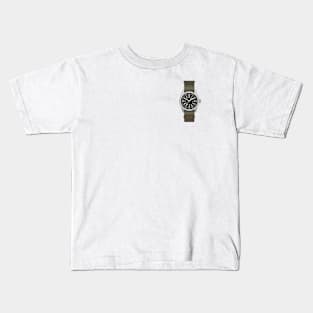 Classic Military Watch Kids T-Shirt